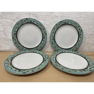 Vintage Coastal Breeze Warren Kimble Dinner Plates Coastal Americana, Set Of 4